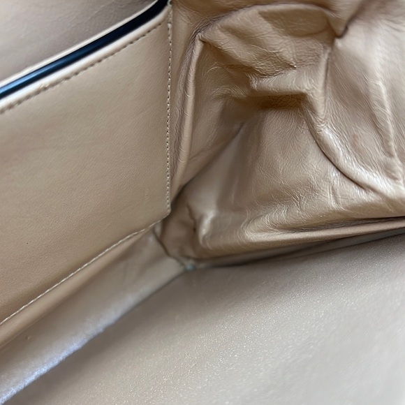 Vintage Bellestone Python Snakeskin Double Handle Handbag - Picture 15 of 16